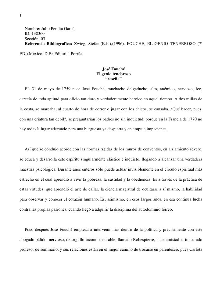 Jose Fouche El Genio Tenebroso Pdf
